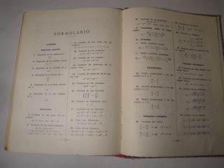 Matemáticas. Tercer Curso de Bachillerato.Año 1962