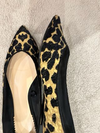 Manoletinas Parfois Animal Print Talla 39,