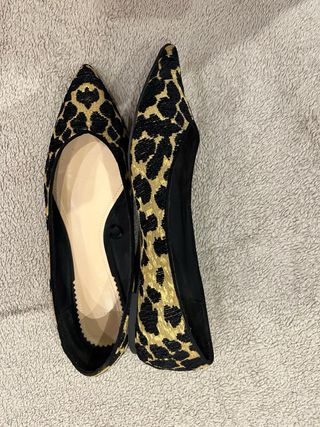 Manoletinas Parfois Animal Print Talla 39,