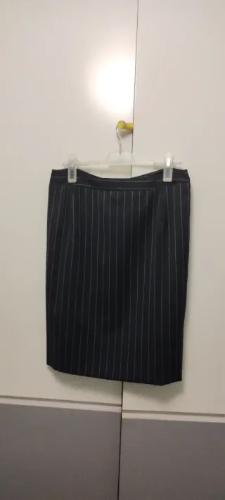 Falda Toypes Negra Rayas Talla 50