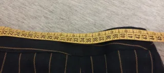 Falda Toypes Negra Rayas Talla 50