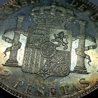 BAY2 1. Plata. 2 pesetas 1905 *1905 SM V. UNC-