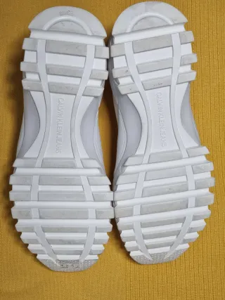 Zapatillas Calvin Klein Jeans tysha Blancas y Roja