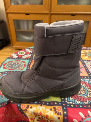 Botas de Nieve Niña Talla 37 moradas