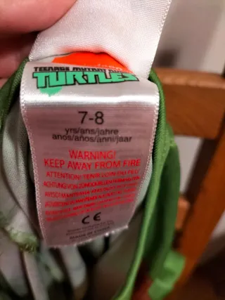 Disfraz Tortuga Ninja