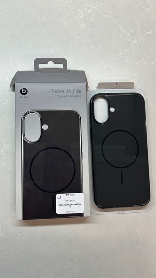 Funda Beats iPhone 16 Plus MagSafe Negra