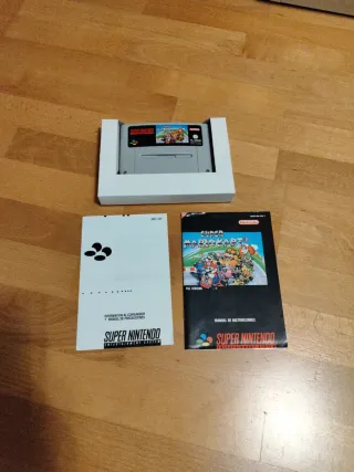 Super Mario Kart Super Nintendo Original Español