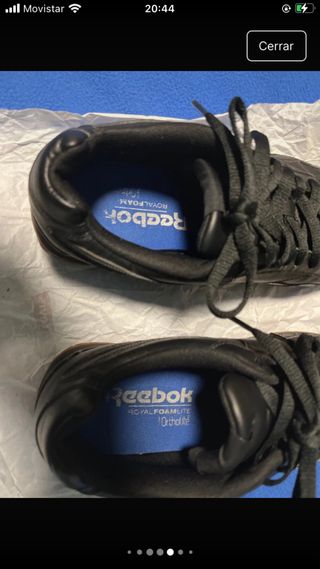 Zapatillas Reebok Talla 40 Negras