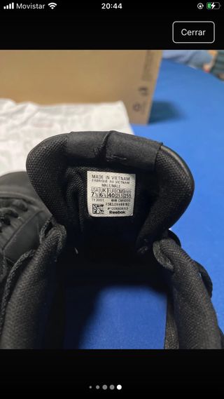 Zapatillas Reebok Talla 40 Negras