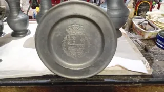 Set 5 Brocche Peltro con porta ghiaccio