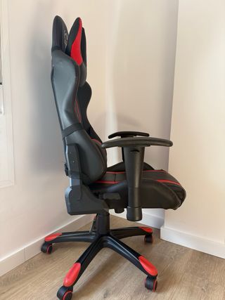 Silla Gaming Diablo Negra y Roja