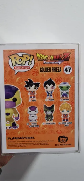 Funko Pop Dragon Ball Z Golden Frieza 47