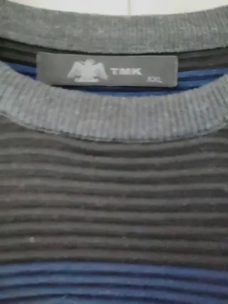 Jersey de rayas con tejido en relieve