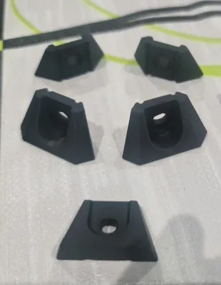 Supporti Milsbo Ikea 5 pz. Nero/Bianco