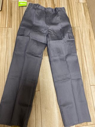 Pantalón de trabajo Velilla gris talla 46