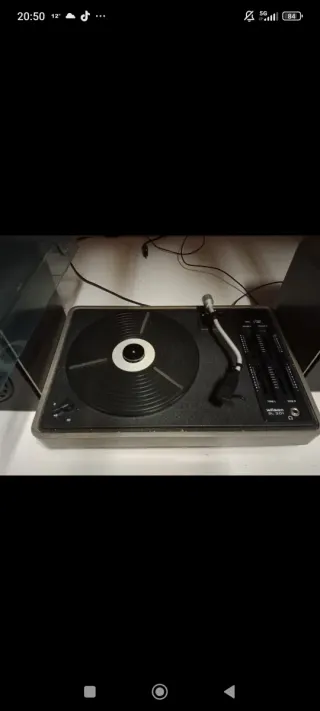 Tocadiscos Vintage con Altavoces