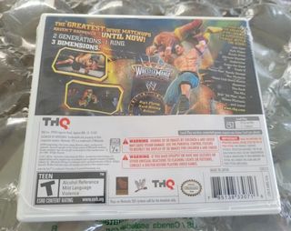 WWE All Stars Nintendo 3DS Lenticular Nuevo