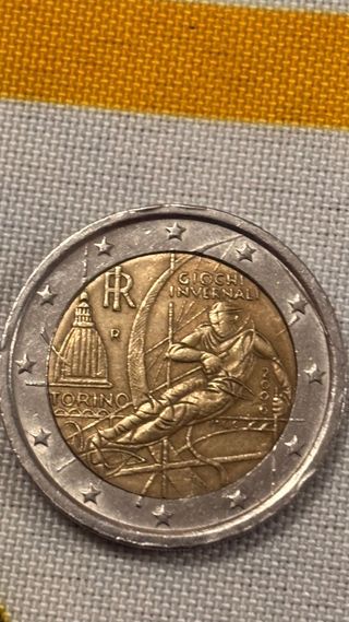 Moneta 2 Euro Torino 2006 Giochi Invernali