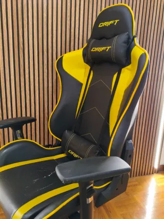 Silla Gaming Drift DR300 Negra/Amarilla