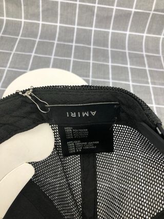 Gorra Amiri MA Negra