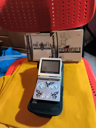 Game Boy Advance SP Plata + Juegos