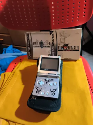Game Boy Advance SP Plata + Juegos
