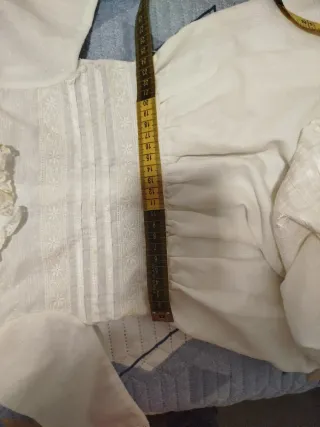 Faldón antiguo de Bautizo/Cristiana