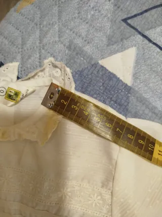 Faldón antiguo de Bautizo/Cristiana