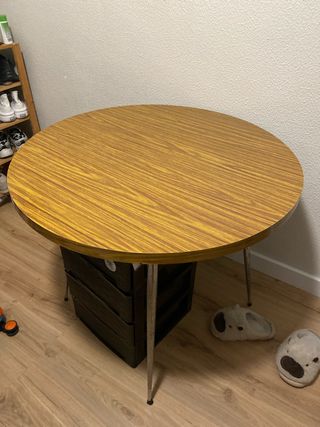 Mesa camilla con cristal INCLUIDO