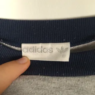 True Vintage Adidas Originals 80's Sweatshirt Grey