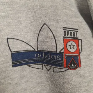 True Vintage Adidas Originals 80's Sweatshirt Grey
