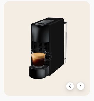 Cafetera Nespresso Negra