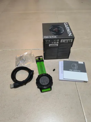 Reloj GPS Garmin Fénix 5X Plus