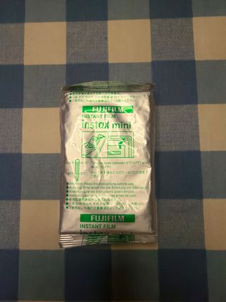 Funda para cámara instantánea de cuero