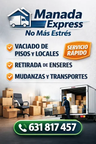 Ofrecemos servicios alquiler de furgóneta mudanza