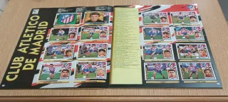 Álbum Liga Este 97/98 Completo Un cromo por casill