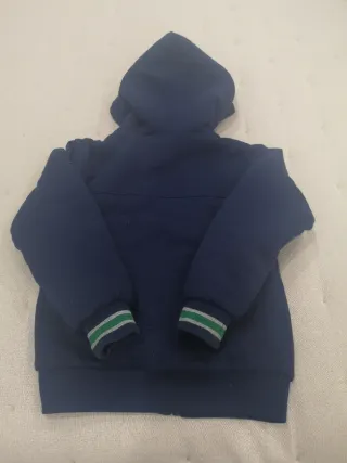 Forro polar Bóboli azul talla 8 años.