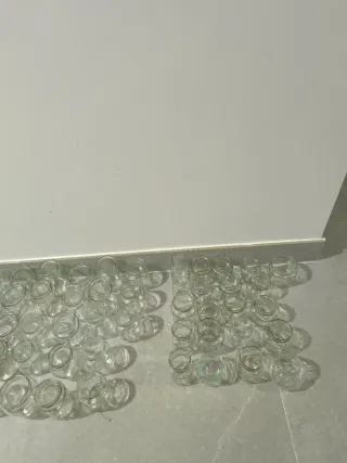 Gran Lote Botes de Cristal