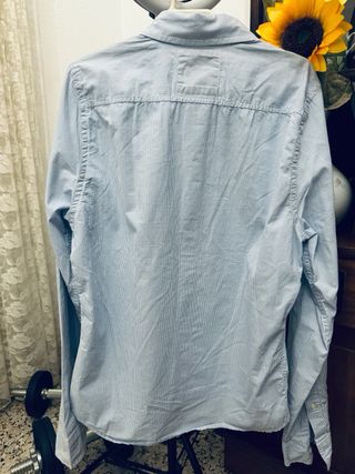 Camisa Hollister Azul Talla M