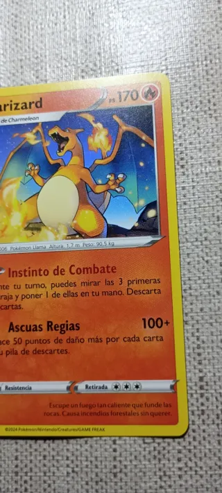 Carta Pokémon Charizard FASE 2 PS 170