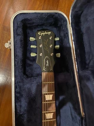 Epiphone Les Paul Guitarra Eléctrica con estuche