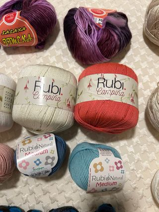 Pack 30 ovillos lana