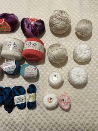 Pack 30 ovillos lana