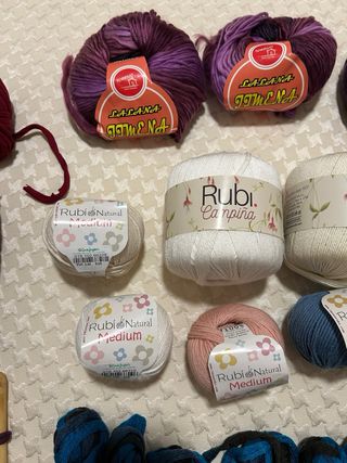 Pack 30 ovillos lana