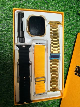 Smartwatch G9 Ultra Pro Dorado Acero Inoxidable