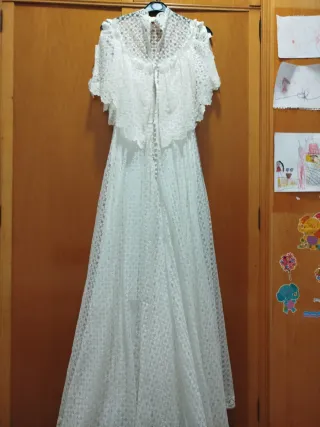 Vestido de Novia Vintage Blanco