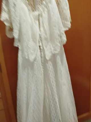 Vestido de Novia Vintage Blanco