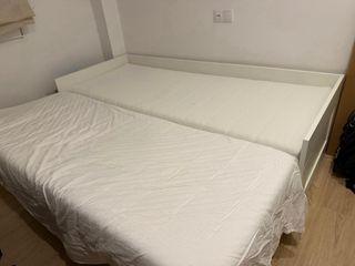 Cama nido IKEA Brimnes con cajones+ 2 colchones