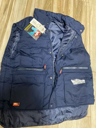 Lote chaleco y 3 pantalones Trabajo T.46