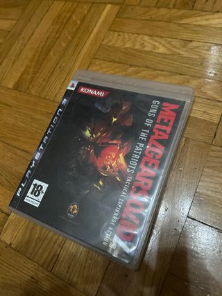 Metal Gear Solid 4 PS3